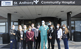 St. Anthony Community Hospital Celebrates 150th Robotic Knee Replacement Procedure